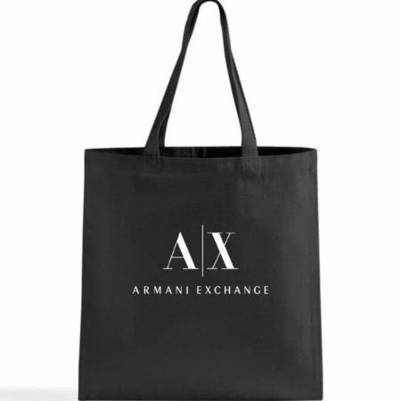 Armani Exchange Inspired Tote Bag