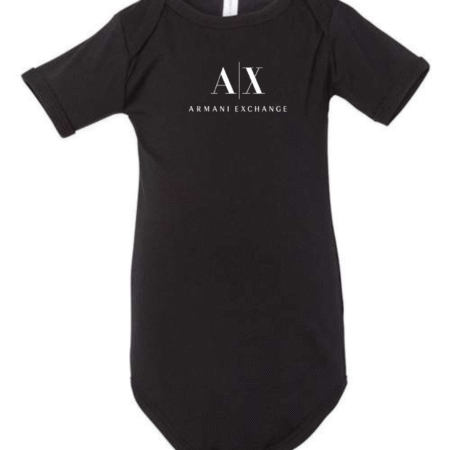 AX Armani Exchange Logo Infant Bodysuit