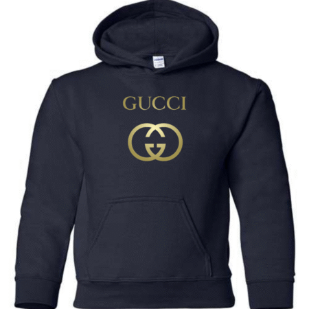 Youth Gucci-Inspired Logo Hoodie