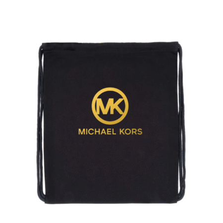 MK Logo Inspired Drawstring Bag