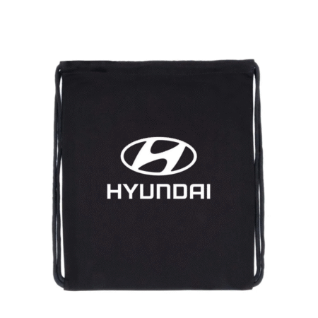 Hyundai Logo Inspired Drawstring Bag