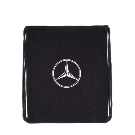 Mercedes-Benz Logo Inspired Drawstring Bag