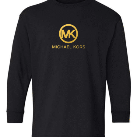 Youth Michael Kors MK Logo Long Sleeve Shirt