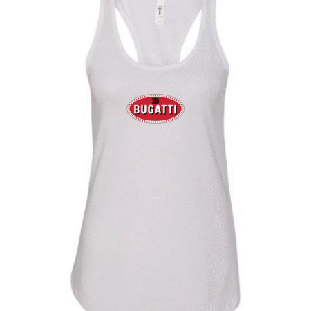 Bugatti Inspired Women’s Racerback Tank Top