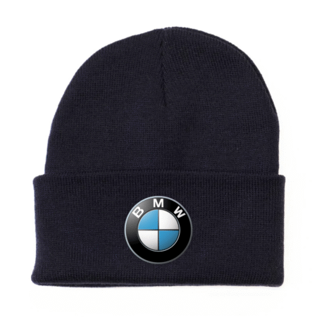 BMW Logo Inspired Knit Beanie Hat