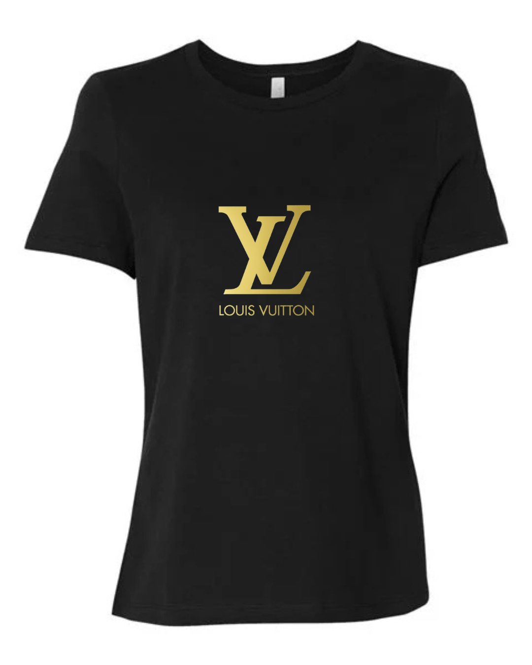 Women’s Luxury style inspired Logo Crewneck T-Shirt