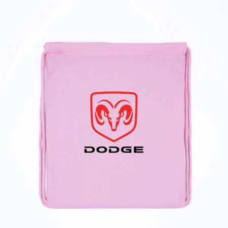 Dodge Logo Inspired Drawstring Bag