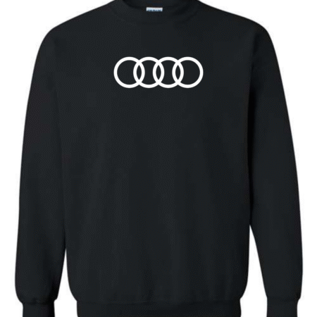Men Audi Four Rings Logo Sweatshirt