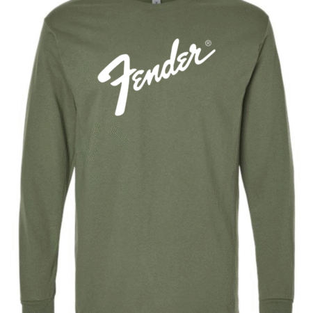 Fender Script Logo Men’s Long Sleeve T-Shirt