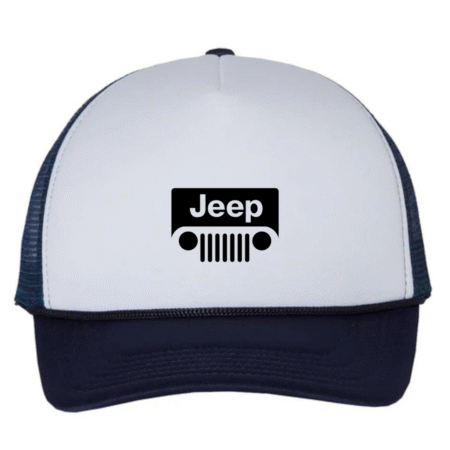 Jeep Logo Inspired Trucker Cap