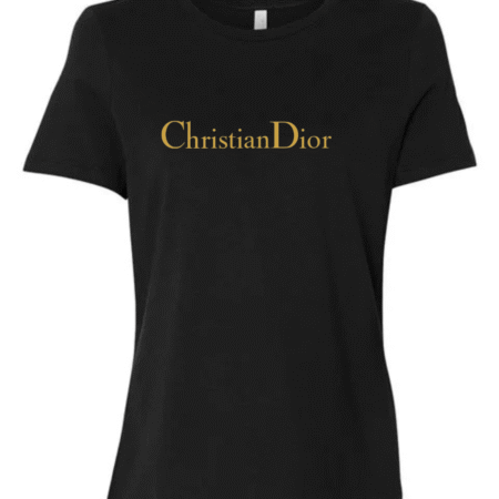 Women’s Christian Dior Logo Crewneck T-Shirt