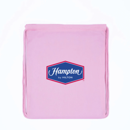 Hampton by Hilton Logo Inspired Drawstring Bag