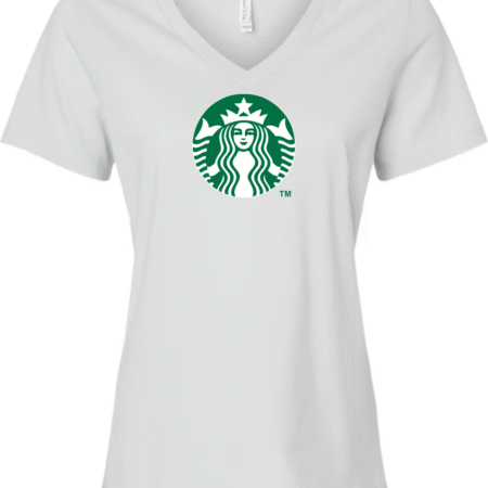 Women’s Starbucks Logo V-Neck T-Shirt