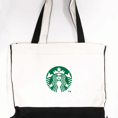 Starbucks Siren Logo Canvas Tote Bag