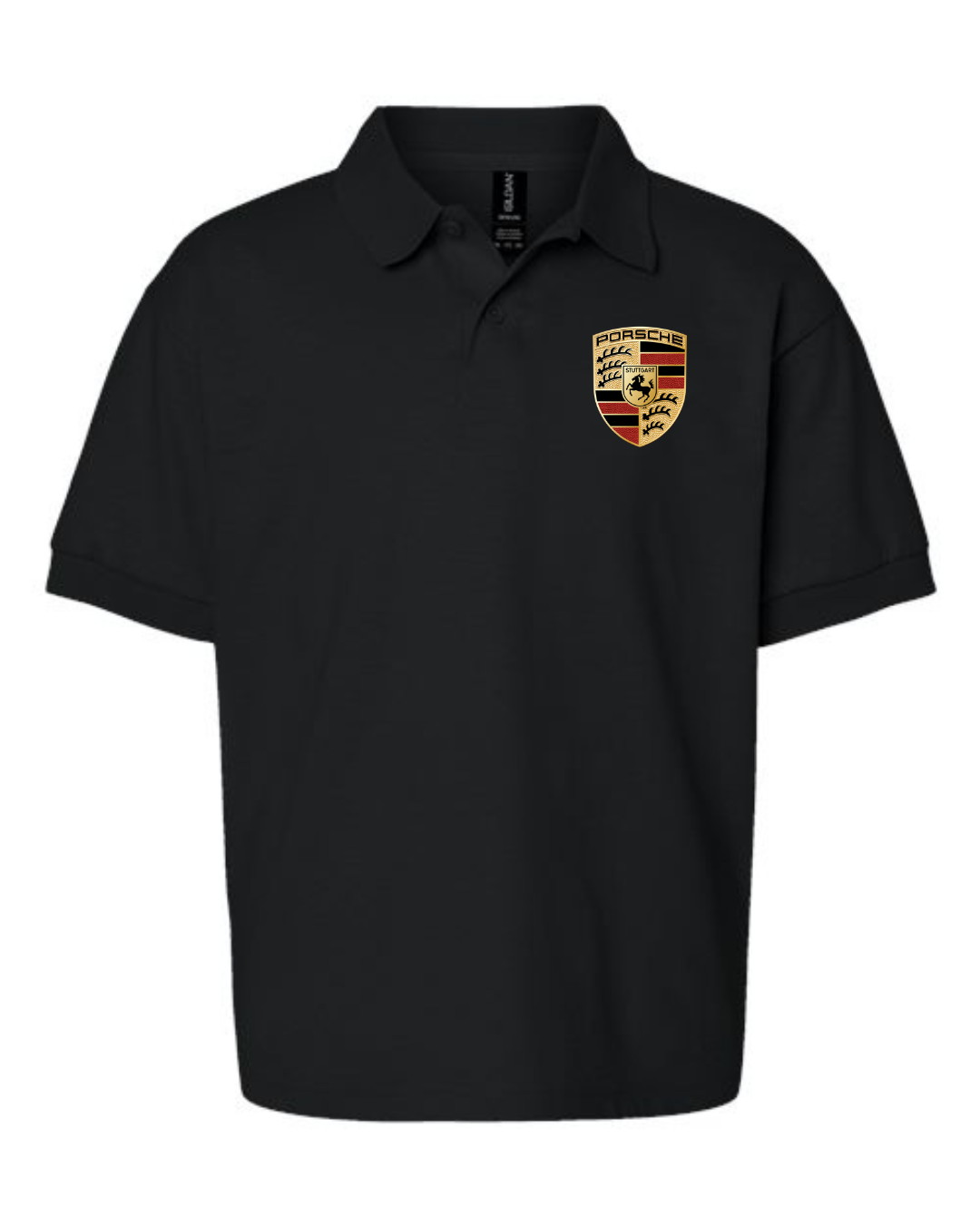 Youth Porsche Logo Polo Shirt