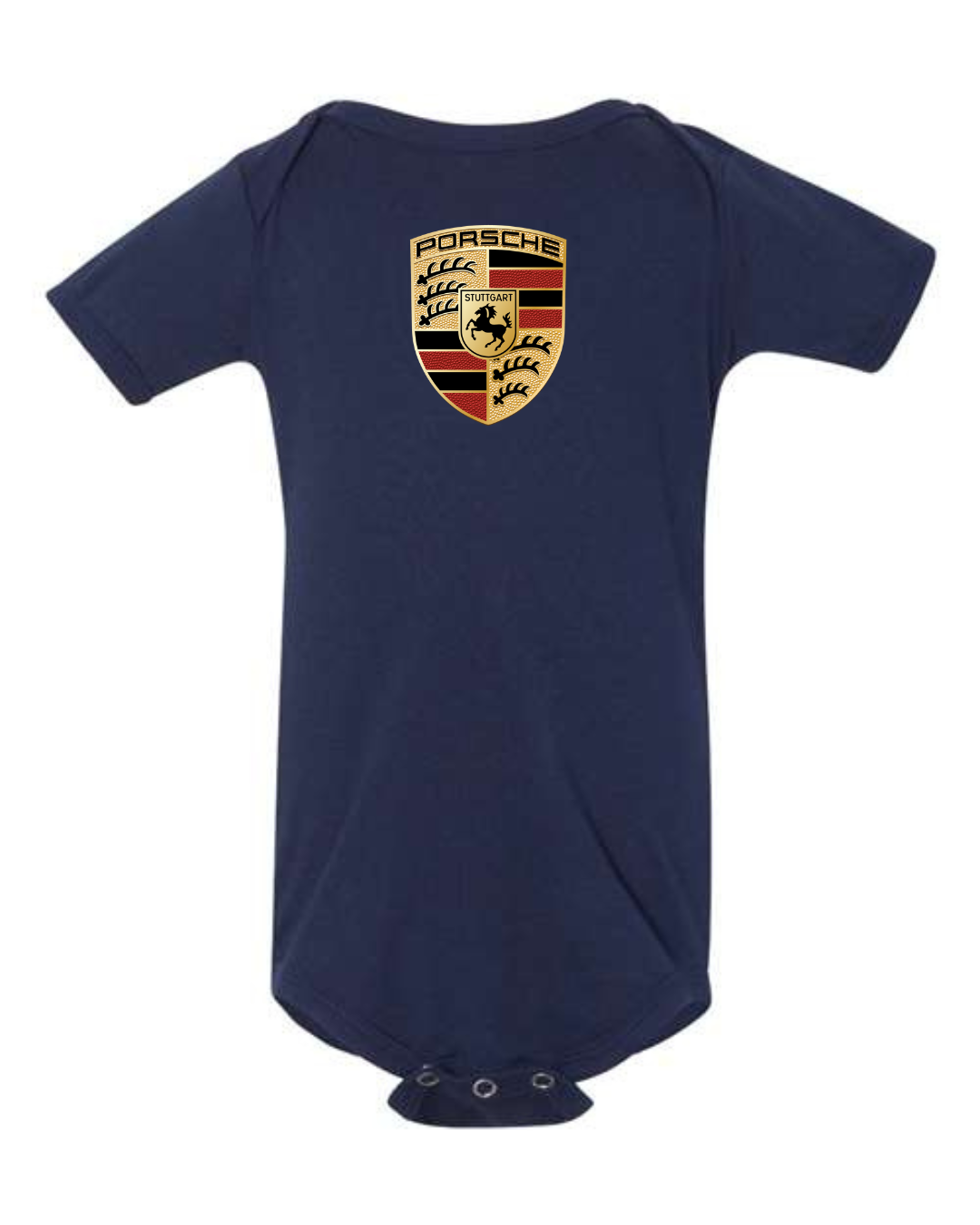 Porsche Crest Logo Infant Bodysuit