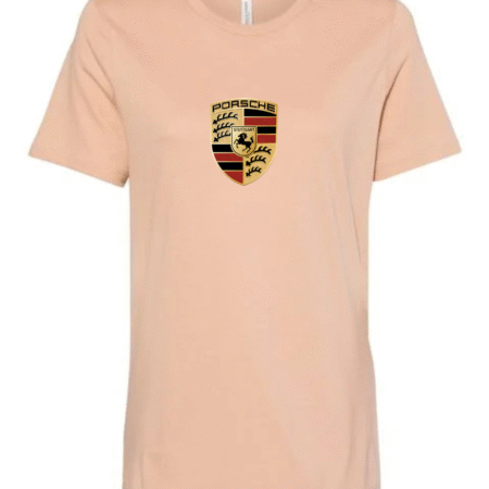 Women’s Porsche Crest Logo Crewneck T-Shirt