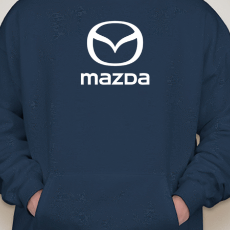 Mazda Logo Inspired Adult Hoodie